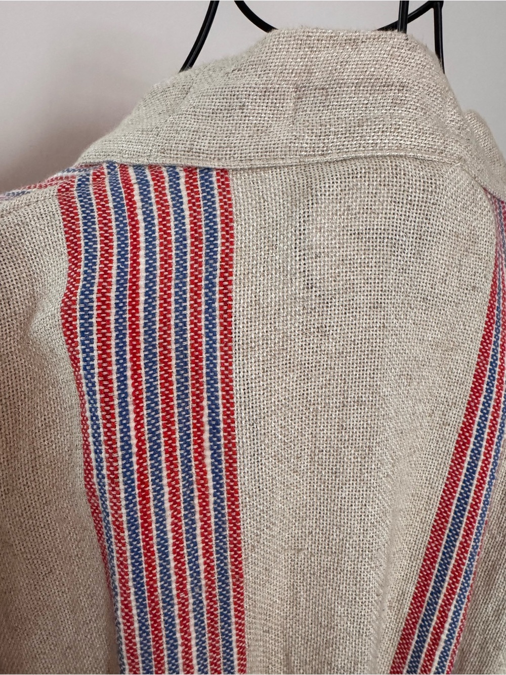 Oddbird Co. M/L Robe Turkish Cotton/Linen Blend - Picture 4 of 6